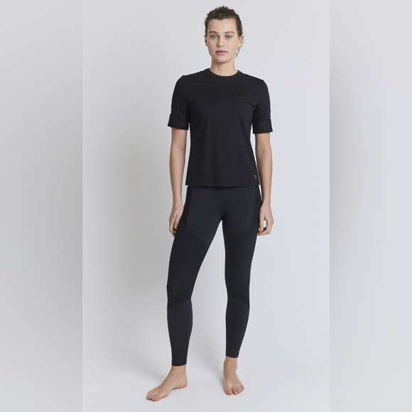 NWT [RectoVerso] Rebel Black High-Waisted Activewear Leggings Women's Sz Large - Picture 8 of 12